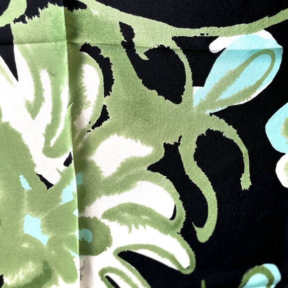 Emilio Pucci Silk Square Scarf – Vintage Botanical Print - Picture 11 of 15